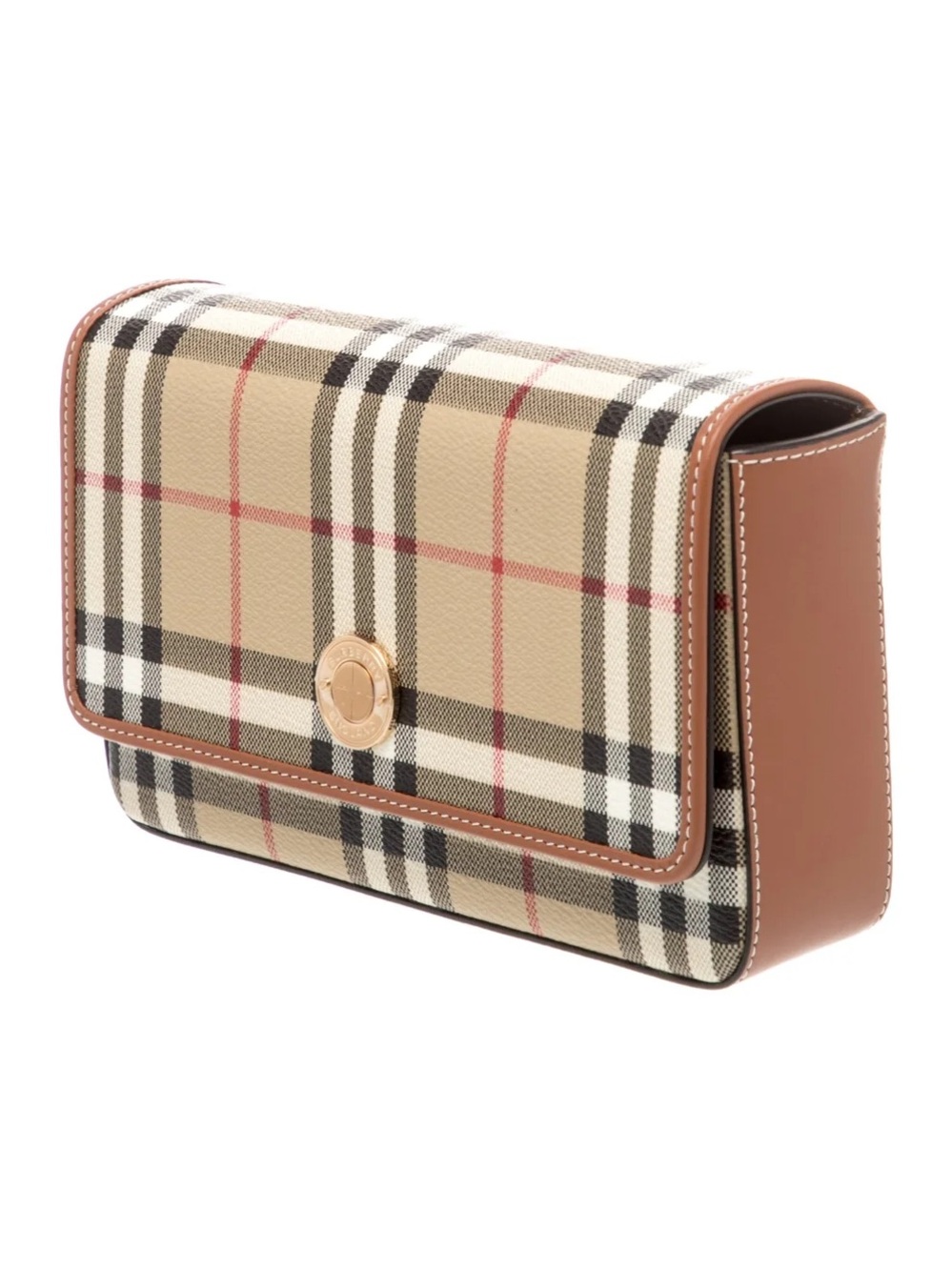 Burberry vintage check clutch